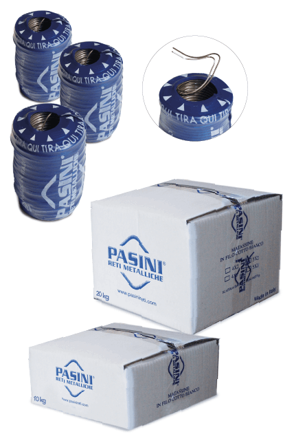 matassine lateral filo cotto bobinette