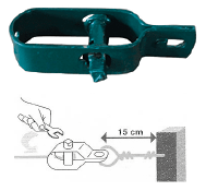 Tendifili zincati e plastificati Tendifili zincati e plastificati